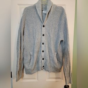 XXL Men's Goodfellow shawl collar button front sweater